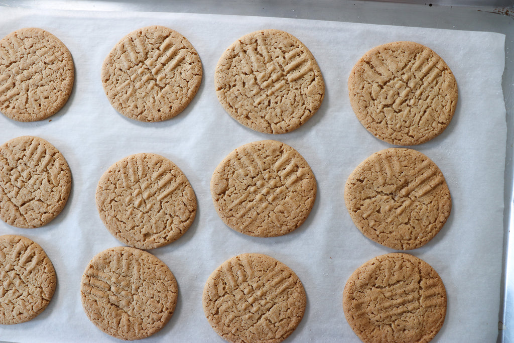 Bakery Style Peanut Butter Cookies